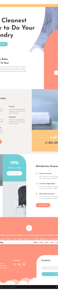 Screenshot_2019-10-13 Laundry Service Landing Elegant Themes